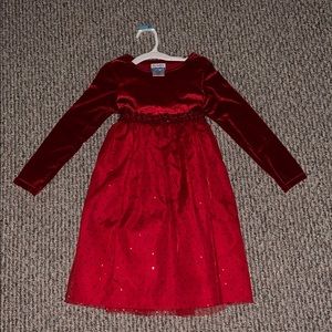 Red sparkled dress!